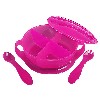 FC01  Food Protection Case with Spoon and Fork